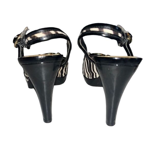 Anne Klein iflex zebra heels 8M - Picture 5 of 5